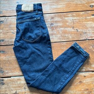 Lucky Brand Dark Blue High Rise Bridgette Skinny Ankle Jeans - Size 0 / 25.